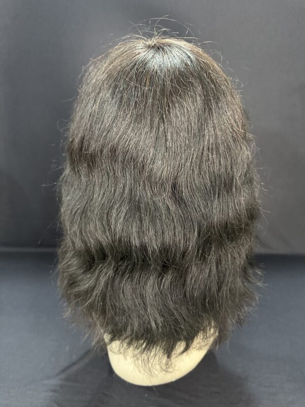 PERUCA WIG HUMANA CASTANHO ESCURO LEVE ONDAS - Imagem 4