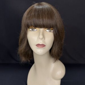 PERUCA WIG DE CABELO HUMANO BRASILEIRO CASTANHO CLARO
