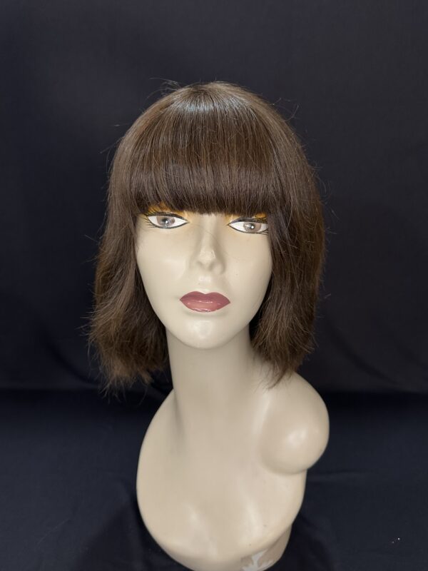 PERUCA WIG DE CABELO HUMANO BRASILEIRO CASTANHO CLARO