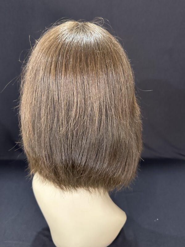 PERUCA WIG DE CABELO HUMANO BRASILEIRO CASTANHO CLARO - Imagem 4