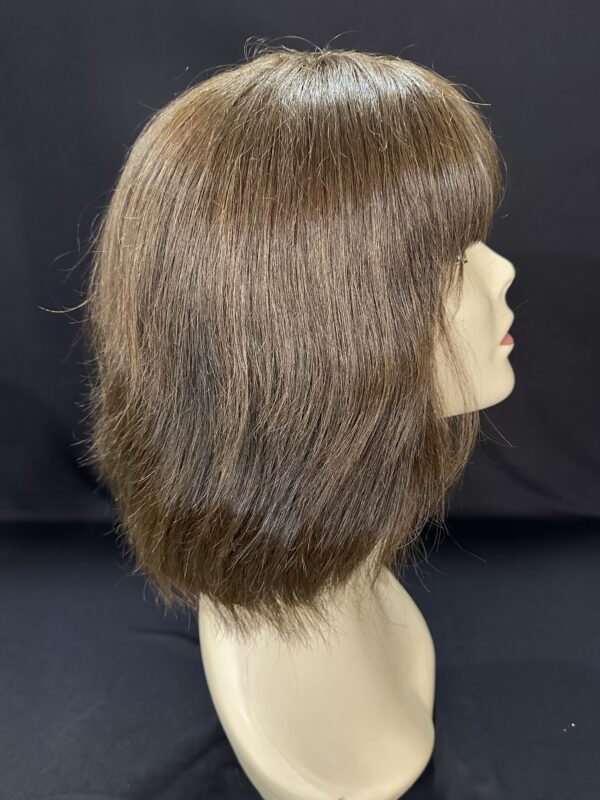 PERUCA WIG DE CABELO HUMANO BRASILEIRO CASTANHO CLARO - Imagem 2