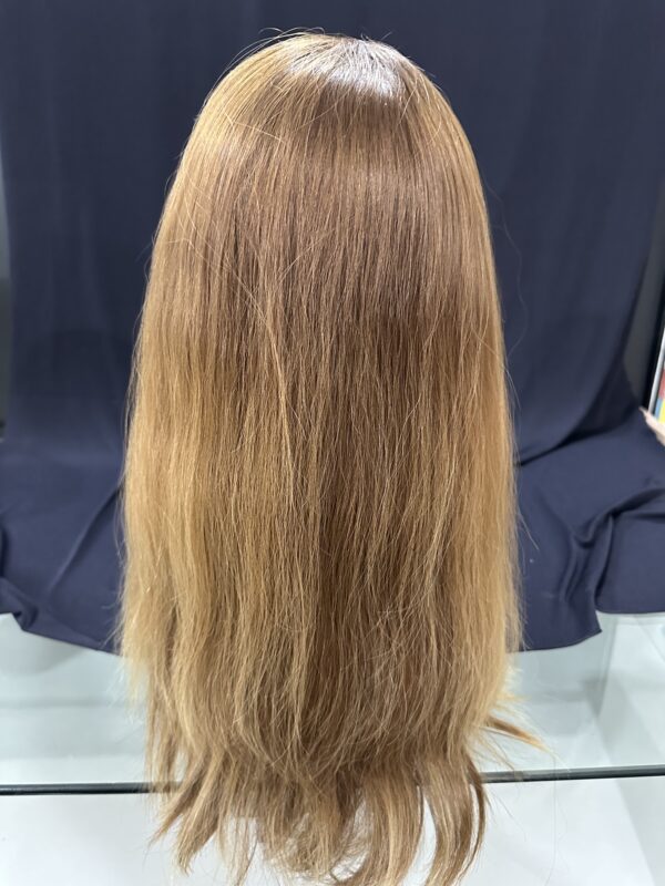 FRONT LACE LOIRA ESCURO REPARTICAO LIVRE 55CM CABELO BRASILEIRO LINDA - Imagem 2