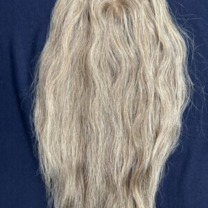 TOPO CABELO HUMANO LOIRO DE 25CM FIO A FIO