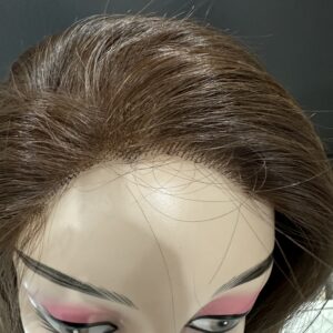 PERUCA FRONT LACE CABELO BRASILEIRO CASTANHO CLARO 45CM