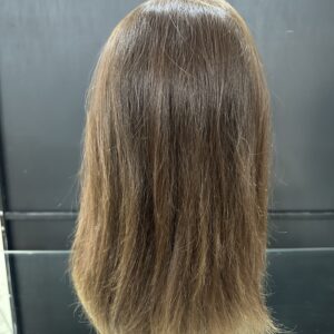 PERUCA FRONT LACE CABELO BRASILEIRO CASTANHO CLARO 45CM REPARTICAO LIVRE