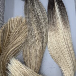 CABELO MESCLADO LOIRO BRASILEIRO DO SUL 65CM CHEIO DE PONTA A PONTA