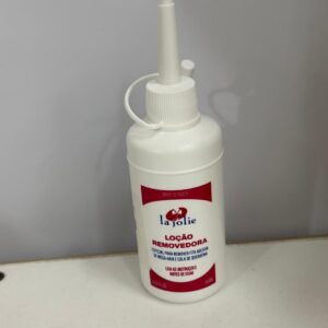 LOÇÃO REMOVEDORA LA JOLIE ( ESPECIAL PARA REMOVER FITA ADESIVA E QUERATINA )