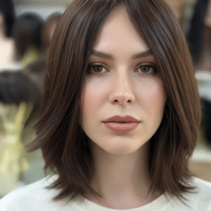 PERUCA WIG CABELO BRASILEIRO HUMANA , CASTANHA CLARO LISA COM FRANJA DE 30 CM ( TOUCA COM REGULAGEM NO TAMANHO)